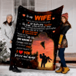 Custom Blanket To My Wife Blanket - Perfect Gift For Wife - Fleece Blanket