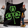 Shamrock Hockey Irish St Patrick'S Day Gifts Gs-Cl-Dt1003 Fleece Blanket