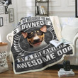 Customs Blanket English Bull Terrier Dog Blanket - Fleece Blanket