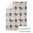Custom Blankets Labradoodle Dog Blanket - Fleece Blanket