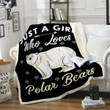 Custom Blanket Bear Blanket - Perfect Gift For Girl - Fleece Blanket