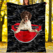 Custom Blanket English Pointer Dog Blanket - Fleece Blanket
