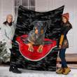 Custom Blanket Beauceron Dog Blanket - Fleece Blanket