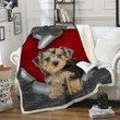 Customs Blanket Morkie Dog Blanket - Fleece Blanket