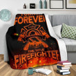 The Title Firefighter Premium Quilt Blanket Size Throw, Twin, Queen, King, Super King