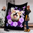 Customs Blanket Welsh Corgi Dog Blanket - Valentines Day Gifts - Fleece Blanket