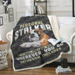 Custom Blanket Boxer Dog Blanket - Fleece Blanket