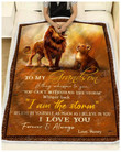 Blanket – Lion – To My Grandson – Love Honey – Blanket
