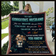 My Gorgeous Lion Husband You Are Stronger Braver Smarter Blanket Bedgag™