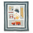 Fire Truck Clm040717 Quilt Blanket