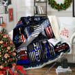 Proud To Be A Police Officer Sofa Throw Blanket Ctn125 