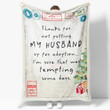 Blanket For Mother In Law Not Putting My Husband For Adoption - Cozy Fleece Blanket, Sherpa Blanket