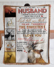 Greatest Gift For Husband I'Ll Always Do I Love You Sherpa Blanket