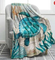 Sea Turtle Cla2612455F Sherpa Fleece Blanket