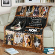 
	Border Collie Blanket - Christmas Gift - To Be A Border Collie Mom