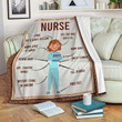 
	Anatomy Of Nurse Blanket - Gift For Nurse - Christmas, Birthday Gift