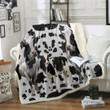 Cow Yq2201717Cl Fleece Blanket