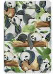 Panda Tree Sherpa Fleece Blanket Rrmw