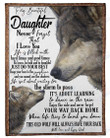 Dad To Daughter Never Forget That I Love You Yq1401123Cl Fleece Blanket