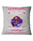 Mom To Daughter I Pray That You'Re Safe Fleece Blanket Pillow Cover