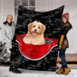 Havanese Dog Xa0701482Cl Fleece Blanket
