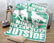 Love Horses Gs-Ld0310At Fleece Blanket