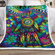 Dreamcatcher Hippie Am0401449Cl Fleece Blanket