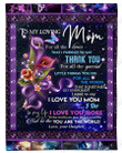 Daughter To Mom Thank You Gs-Cl-Ml1303 Fleece Blanket