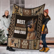 Best German Shepherd Dad Ever Daddy Gifts Dog Lover Owner Th0401554Cl Fleece Blanket