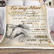 Horse To My Man Am2812407Cl Fleece Blanket