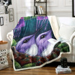 Hummingbird Sherpa Fleece Blanket Ykrq