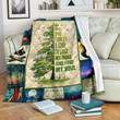 The Forest I Go Camping Gs-Cl-Dt1304 Fleece Blanket
