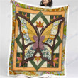 Butterfly Pattern 01 Gs-Ld0709 Fleece Blanket