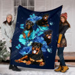 Rottweiler Pretty Gs-Cl-Ml1303 Fleece Blanket
