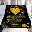 To Mom You Are The Best Gs-Cl-Dt1911 Fleece Blanket