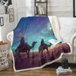 Camel Xa0502233Cl Fleece Blanket