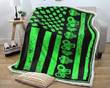 Irish Flag Farmer Gs-Nt0402Tl Fleece Blanket