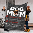 Boxer Dog Mom Gs-Cl-Dt1003 Fleece Blanket