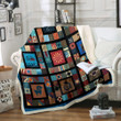 Native American Gs-Kl0909 Fleece Blanket
