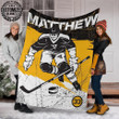Custom Hockey Player Blanket – Ph2011195Oa – Blanket