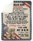Always Carry You In My Heart To Son Yq2101433Cl Fleece Blanket