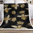 Bee And Crown Xa1801609Cl Fleece Blanket