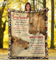 Valentine'S Day Blanket Gift For Him To My Boyfriend Once Upon A Time Cozy Fleece Blanket, Sherpa Blanket
