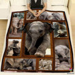 Gift For Elephant Lover Love Elephant Cute Elephants Blanket Hg