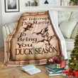 Duck Hunting Aaa181105Ta Fleece Blanket
