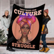 African American For Women Black History Culture Gs-Cl-Dt0903 Fleece Blanket