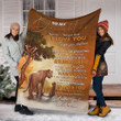 To My Daughter From Mom Fleece Blanket | Adult 60X80 Inch | Youth 45X60 Inch | Colorful | Bk3658