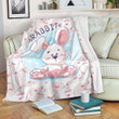 Cutie Rabbit Yw1802238Cl Fleece Blanket