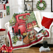 Red Truck Christmas Yq3001557Cl Fleece Blanket