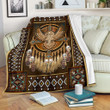 Mn Owl Native American Dreamcatcher Fleece Blanket Fleece Blanket